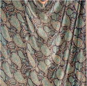 Skaitmeninės spaudos šilko skara